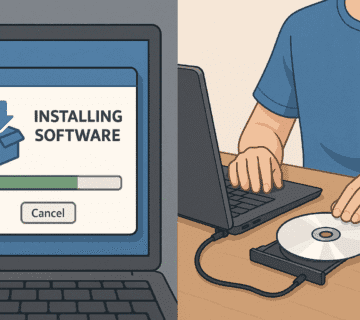 صفحه اصلی 8 Install software 360x320